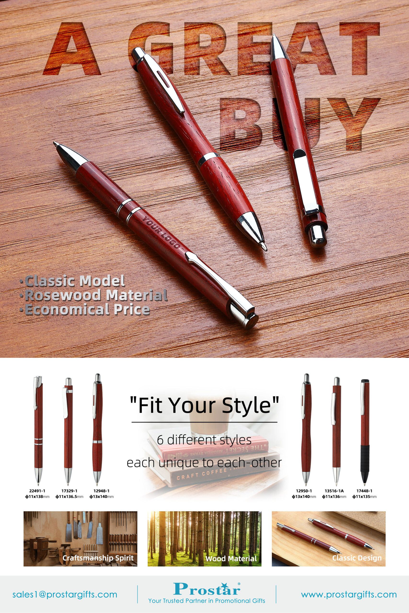 rosewood pen